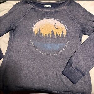 Maurice’s “This is my camping sweatshirt” 🏕️